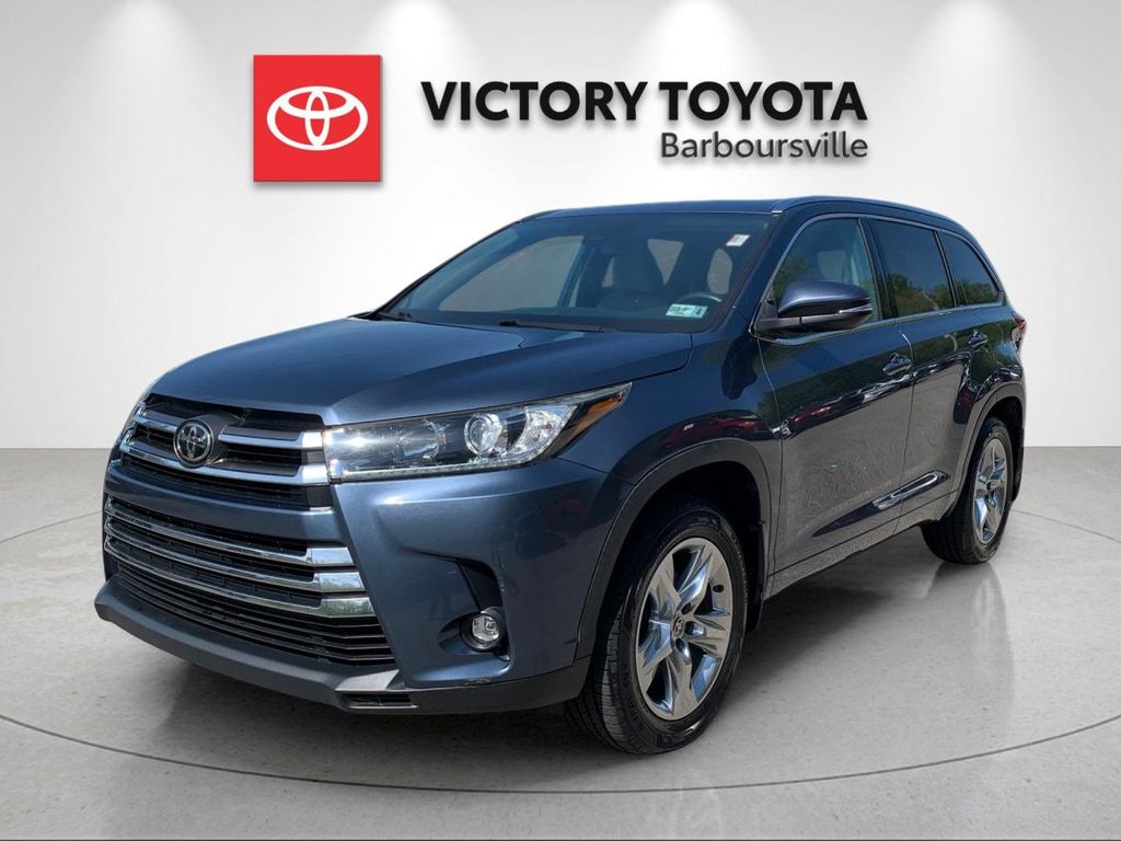 Shoreline Blue Pearl 2019 Toyota Highlander Limited AWD SUV / Crossover All-Wheel Drive 8-Speed Automatic