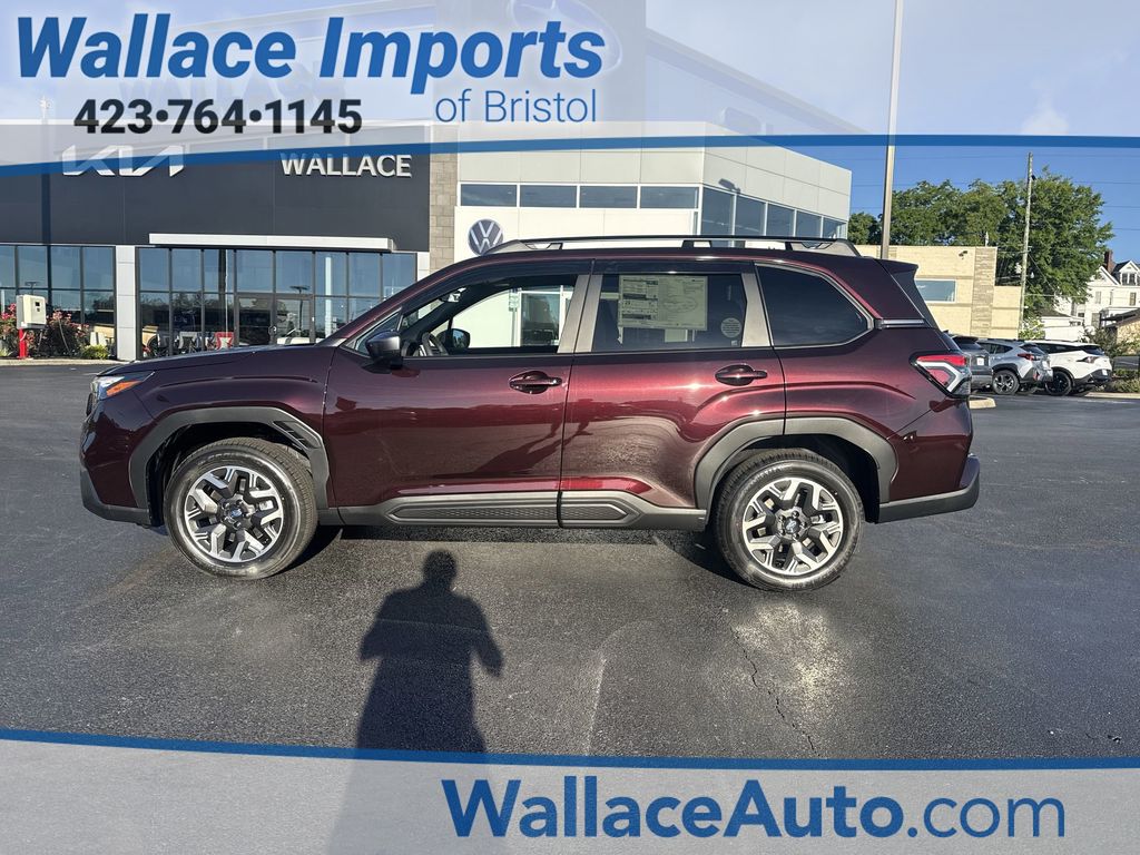 Dark Mahogany Pearl 2026 Subaru Forester Crossover AWD SUV / Crossover All-Wheel Drive Continuously Variable Transmission