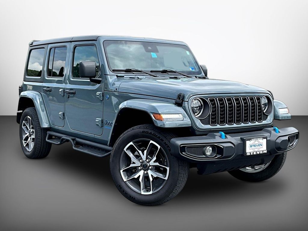 Anvil Clear Coat 2024 Jeep Wrangler 4xe SUV / Crossover Four-Wheel Drive 8-Speed Automatic