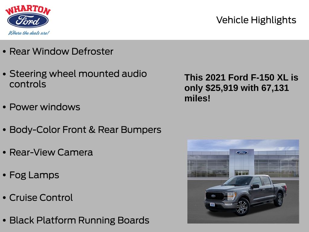 2021 Ford F-150 XL Gray at Bayway Cadillac Southwest