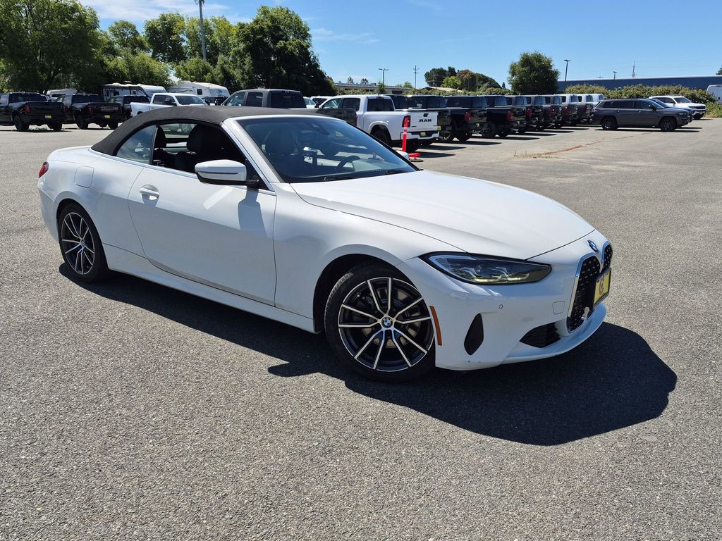 Alpine White 2023 BMW 4 Series 430i Convertible RWD Convertible Rear-Wheel Drive 8-Speed Automatic