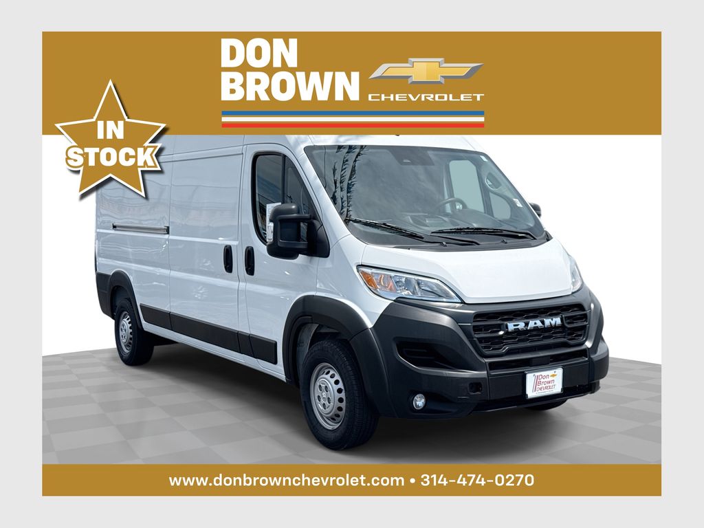 Bright White Clearcoat 2024 RAM ProMaster Van  9-Speed Automatic