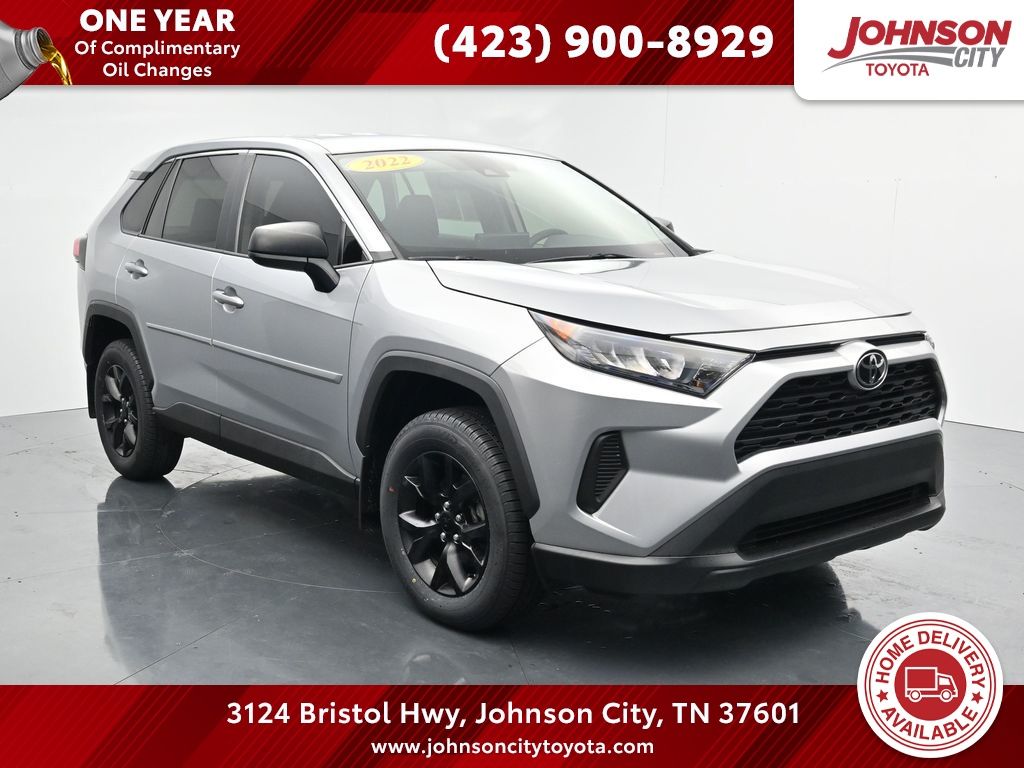 Silver Sky Metallic 2022 Toyota RAV4 SUV / Crossover Front-Wheel Drive 8-Speed Automatic
