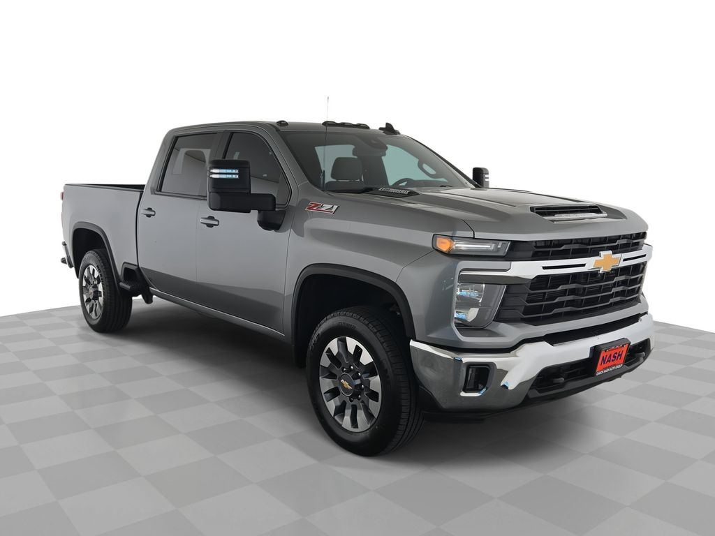 Sterling Gray Metallic 2024 Chevrolet Silverado 2500HD Pickup Truck Four-Wheel Drive Automatic