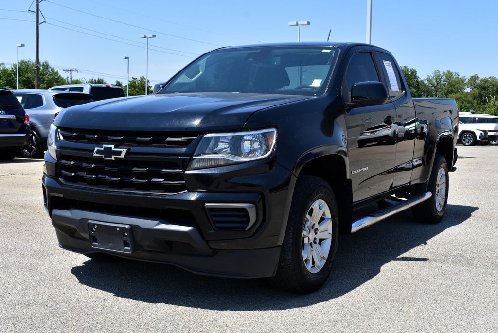 Black 2021 Chevrolet Colorado Pickup Truck 4X2 6-Speed Automatic