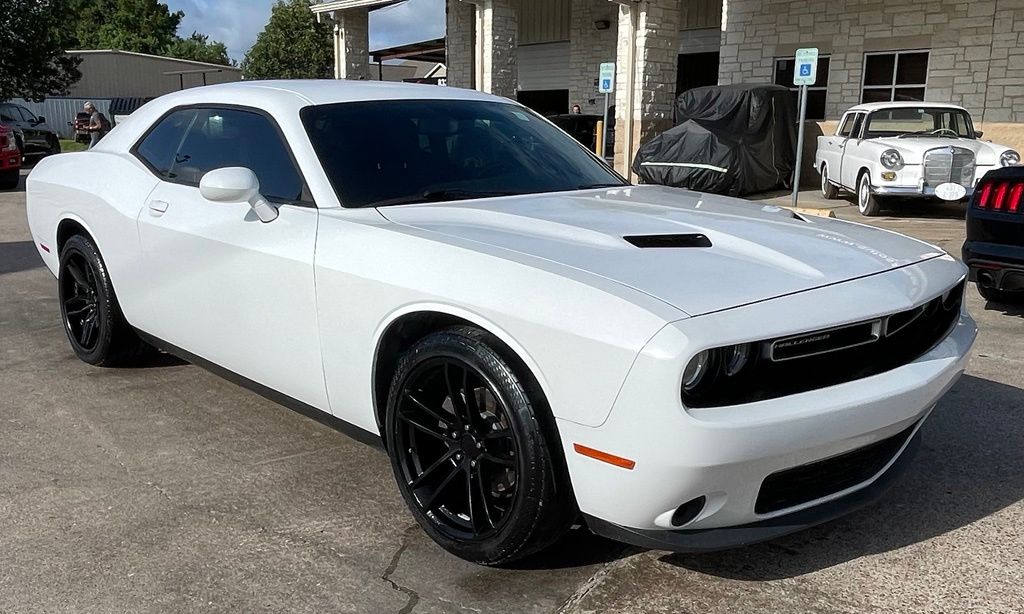 2017 Dodge Challenger SXT White at Cook Ford