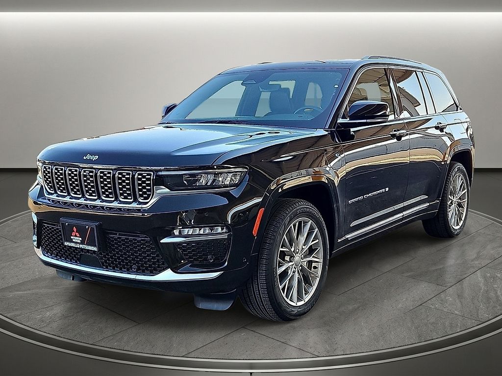 Diamond Black Crystal Pearlcoat 2024 Jeep Grand Cherokee 4xe SUV / Crossover Four-Wheel Drive 8-Speed Automatic