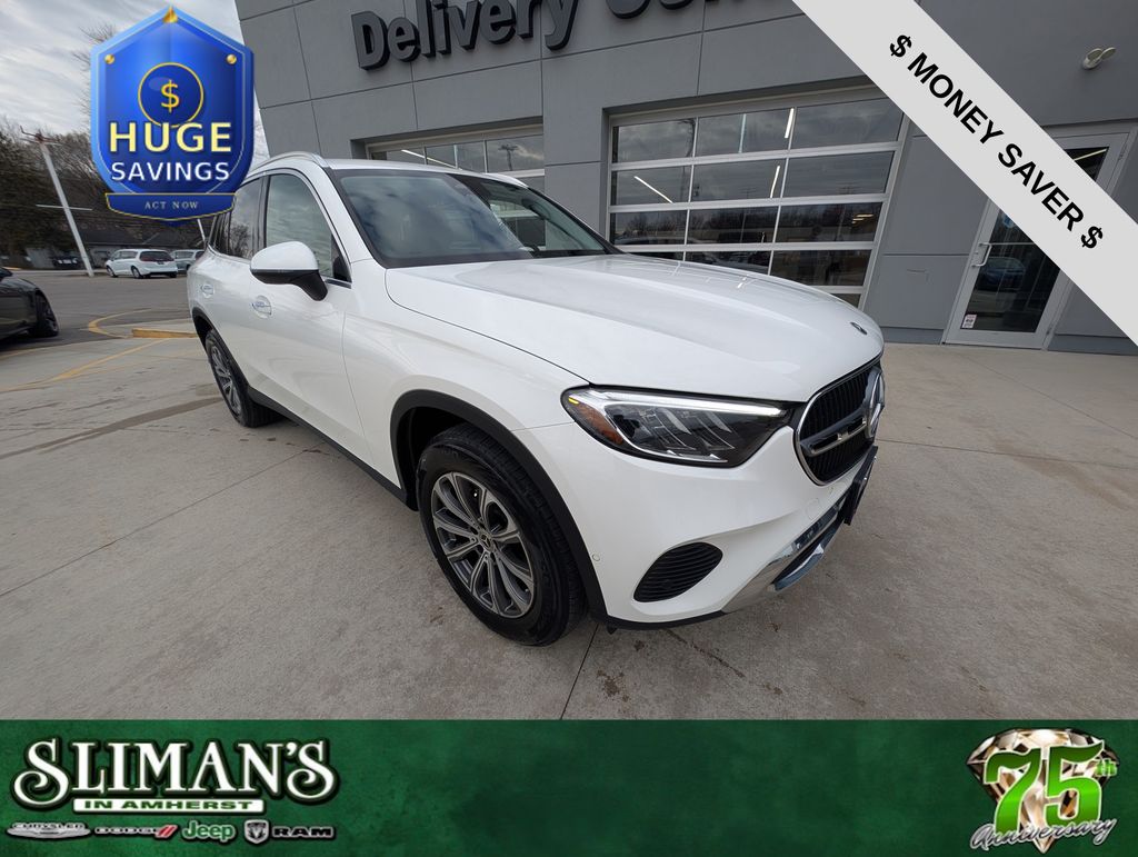 Polar White 2023 Mercedes-Benz GLC SUV / Crossover All-Wheel Drive 9-Speed Automatic