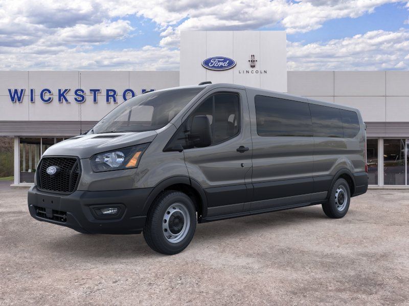 Carbonized Gray Metallic 2026 Ford Transit Passenger Van Rear-Wheel Drive
