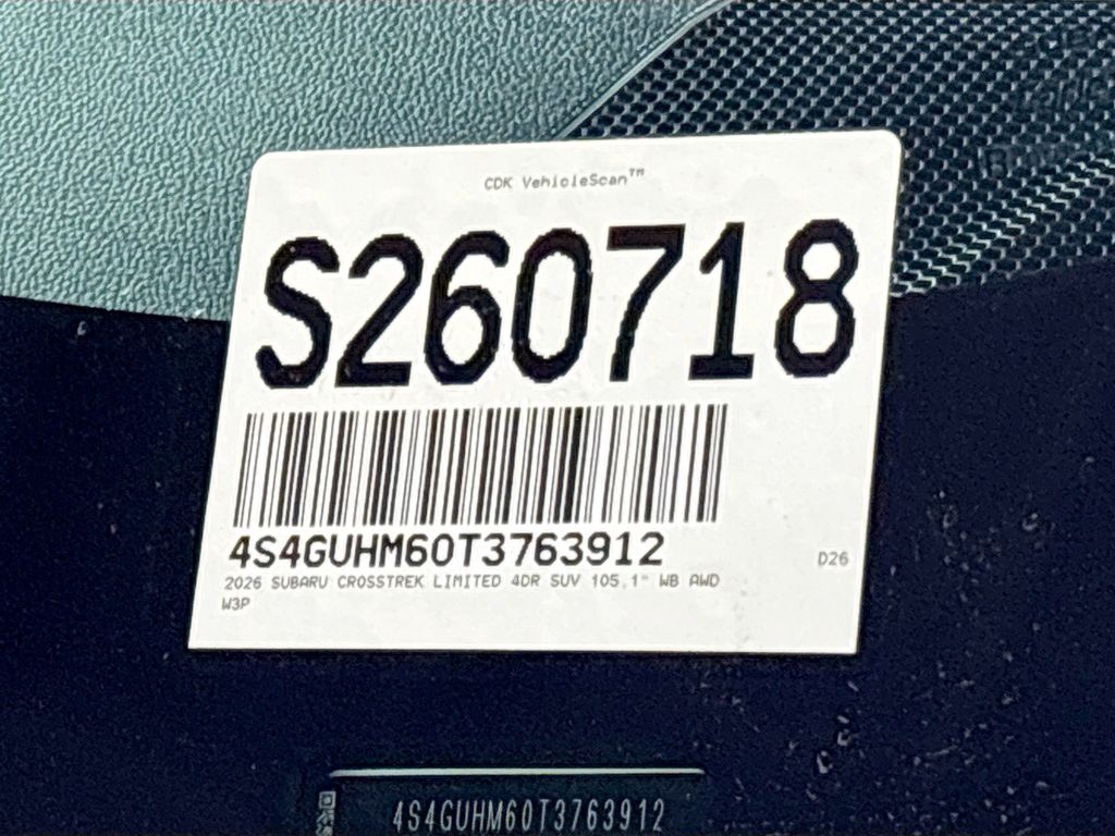2026 Subaru Crosstrek Limited