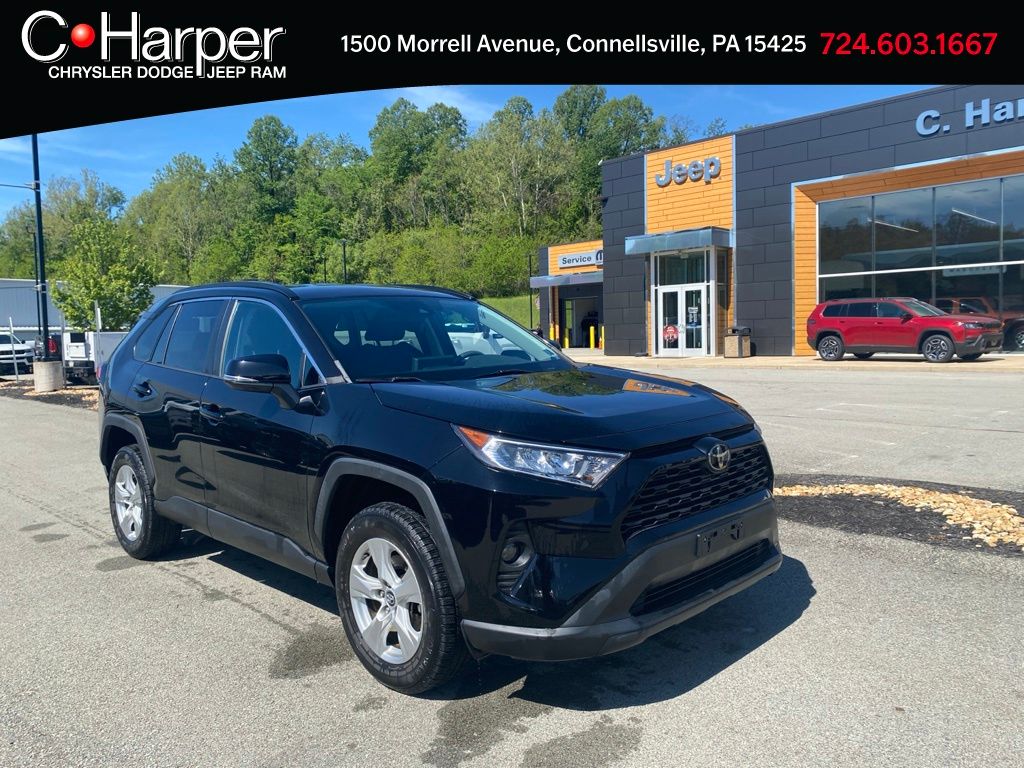 Midnight Black Metallic 2020 Toyota RAV4 XLE AWD SUV / Crossover All-Wheel Drive 8-Speed Automatic