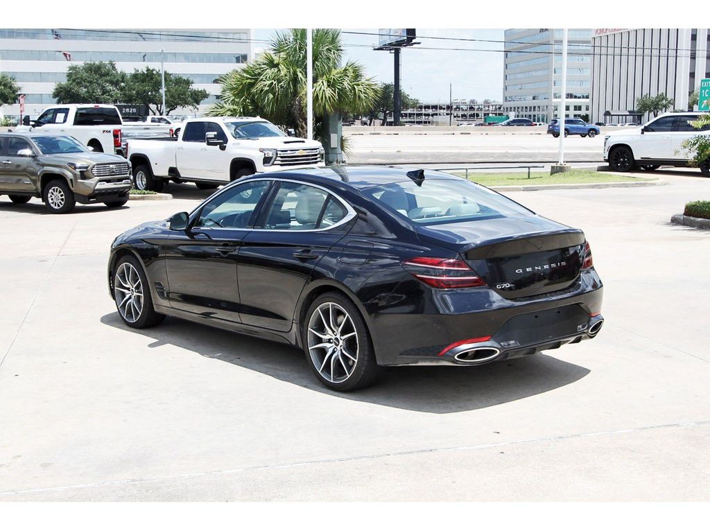 2025 Genesis G70 2.5T Black at Genesis of Spring