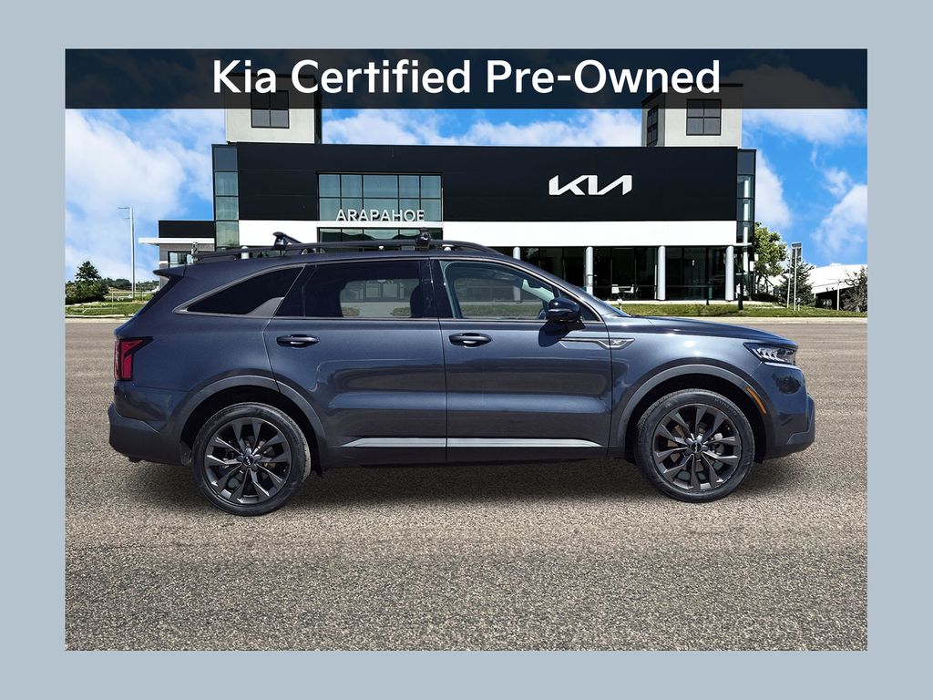 Gravity Gray 2022 Kia Sorento X-Line EX AWD SUV / Crossover All-Wheel Drive 8-Speed Dual Clutch