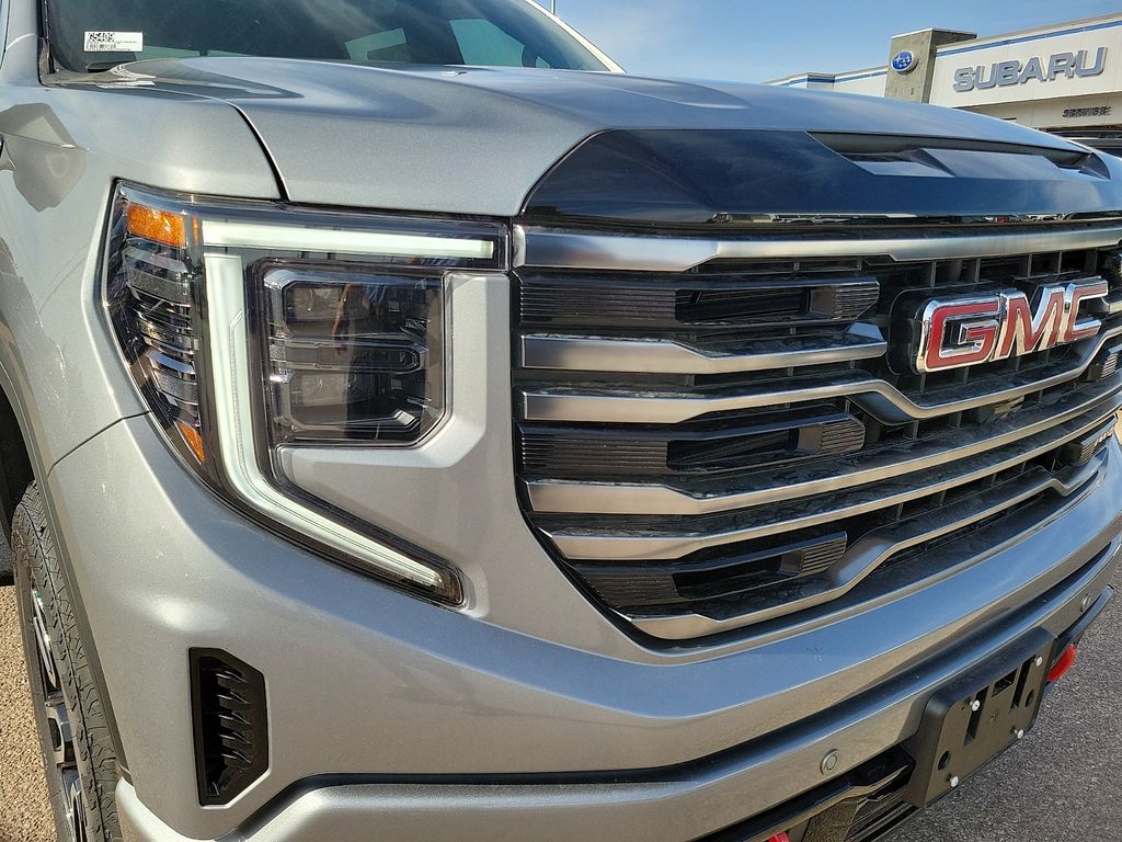 2026 GMC Sierra 1500 AT4 Silver at Brown Buick GMC