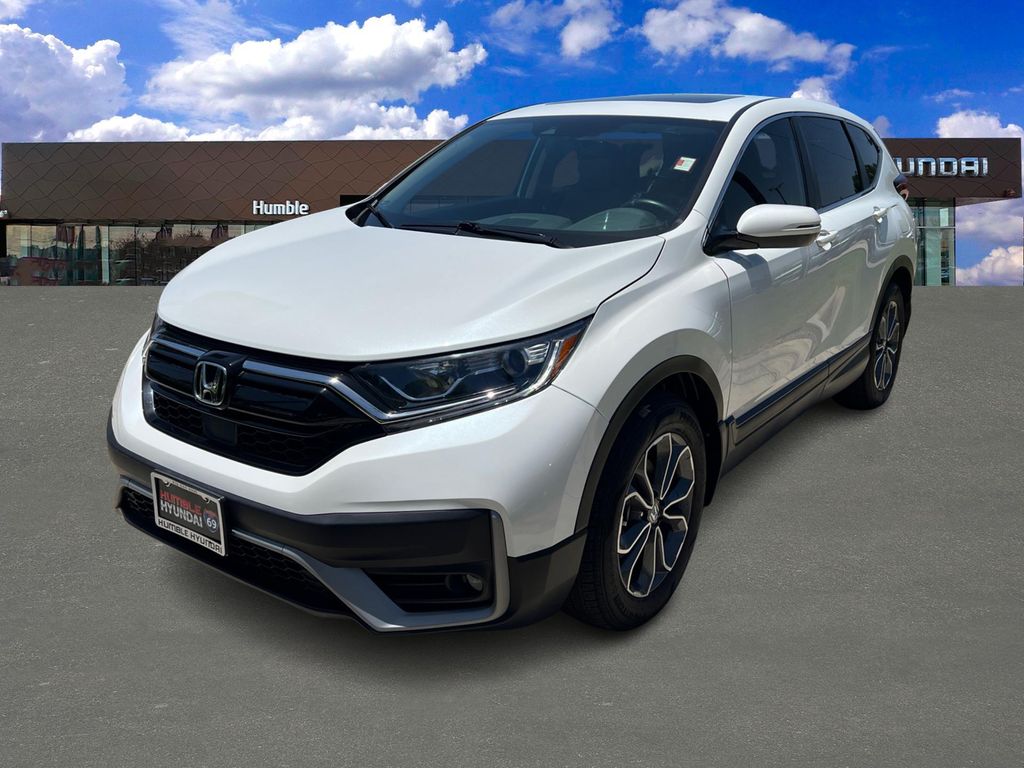 White 2022 Honda CR-V SUV / Crossover Front-Wheel Drive Continuously Variable Transmission