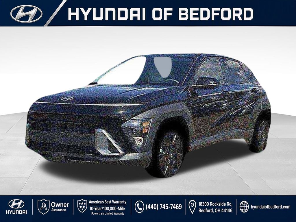 Abyss Black Pearl 2026 Hyundai Kona SUV / Crossover Front-Wheel Drive Continuously Variable Transmission