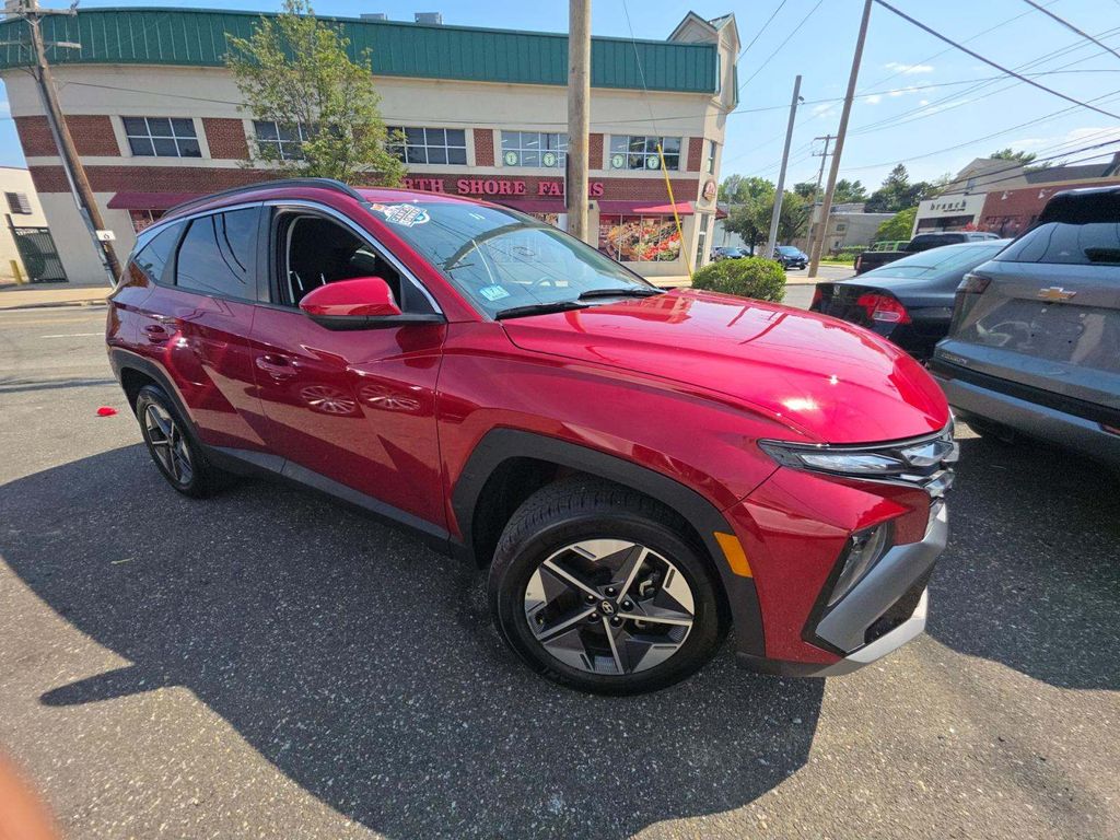 Red 2025 Hyundai Tucson SUV / Crossover All-Wheel Drive 8-Speed Automatic