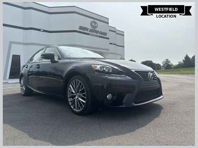 Black (Obsidian) 2014 Lexus IS Sedan All-Wheel Drive 6-Speed Automatic