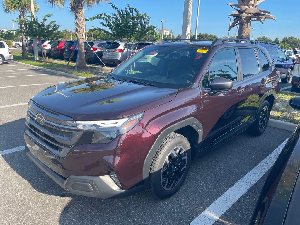 Dark Mahogany Pearl 2026 Subaru Forester SUV / Crossover All-Wheel Drive Continuously Variable Transmission