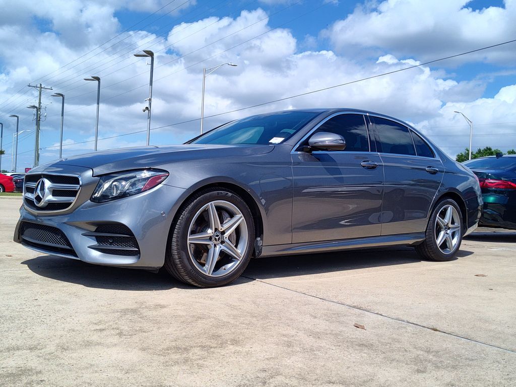 Gray 2019 Mercedes-Benz E-Class E 300 Sedan RWD Sedan Rear-Wheel Drive 9-Speed Automatic