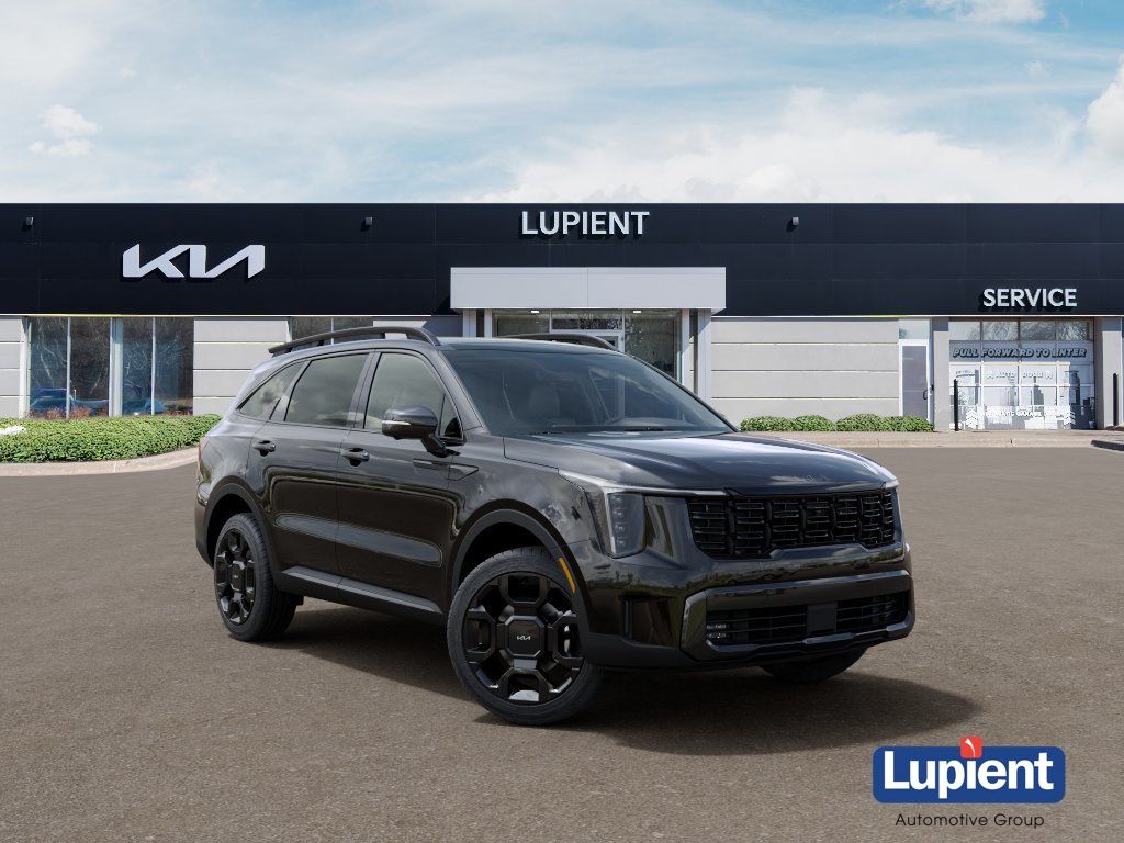 Ebony Black 2026 Kia Sorento SUV / Crossover All-Wheel Drive 8-Speed Dual Clutch