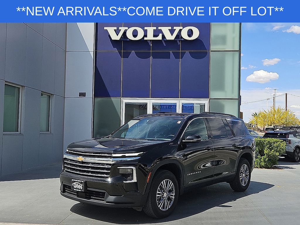 Mosaic Black Metallic 2025 Chevrolet Traverse SUV / Crossover Four-Wheel Drive 8-Speed Automatic