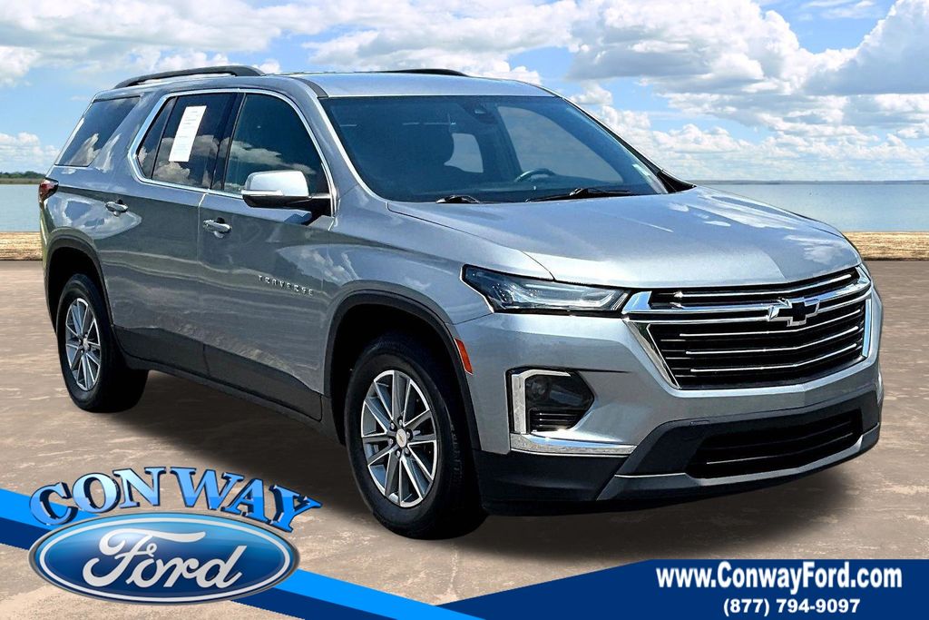 Sterling Gray Metallic 2023 Chevrolet Traverse SUV / Crossover Front-Wheel Drive 9-Speed Automatic