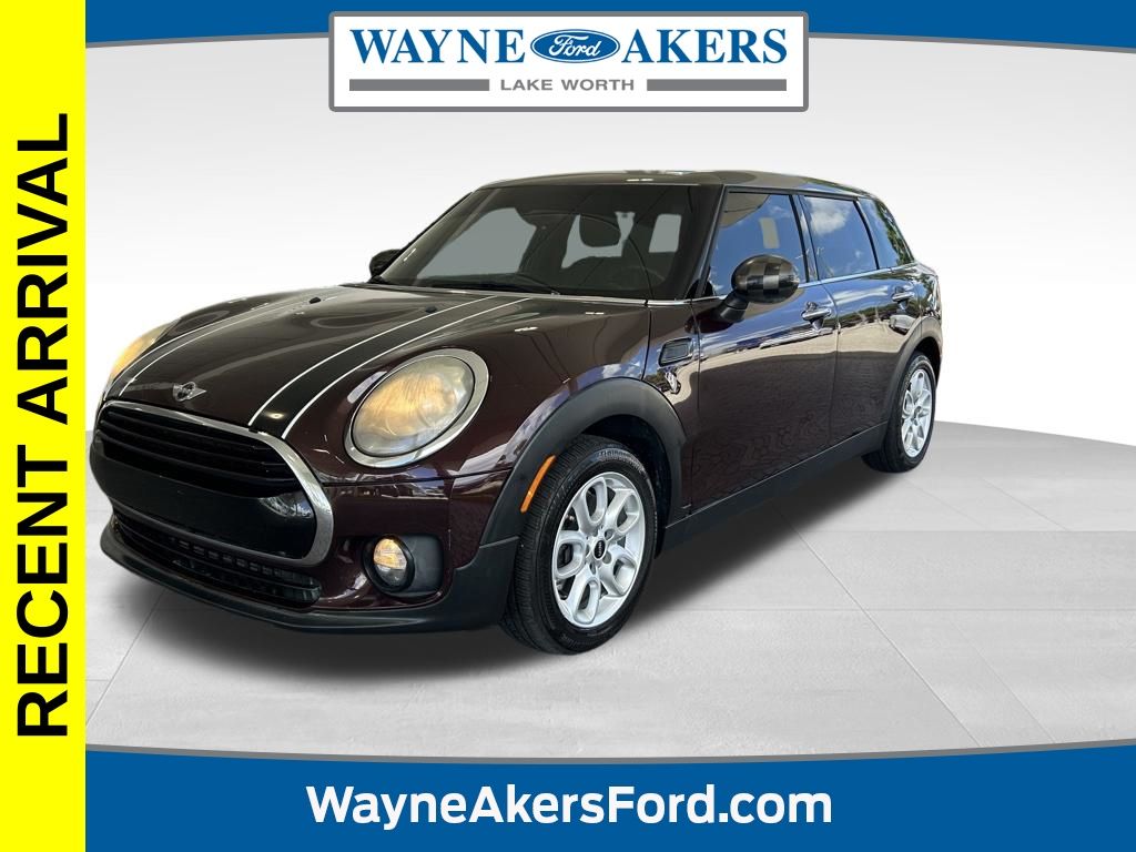 Red (Burgundy Metallic) 2017 MINI Cooper Clubman FWD Wagon Front-Wheel Drive 7-Speed Automatic