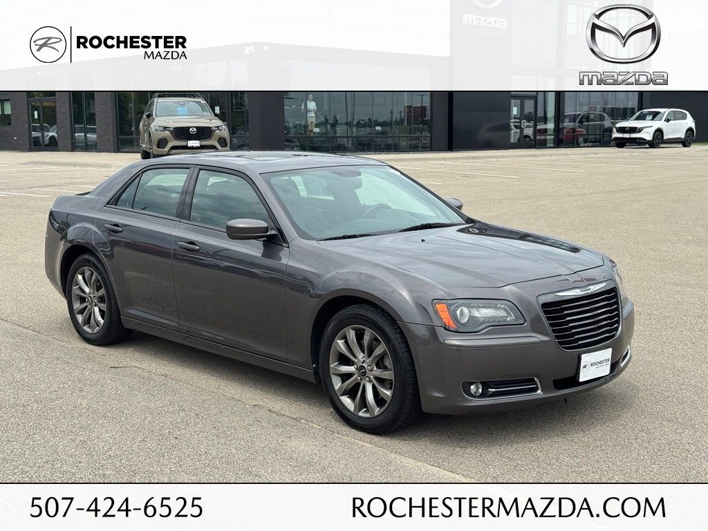 Gray (Granite Crystal Metallic Clearcoat) 2014 Chrysler 300 Sedan All-Wheel Drive 5-Speed Automatic