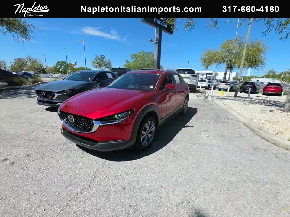 Soul Red Crystal Metallic 2025 Mazda CX-30 2.5 S Premium AWD SUV / Crossover All-Wheel Drive 6-Speed Automatic