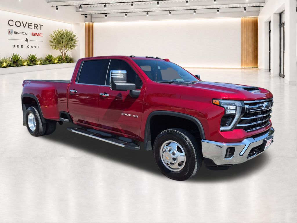 Radiant Red 2024 Chevrolet Silverado 3500HD Pickup Truck Four-Wheel Drive Automatic