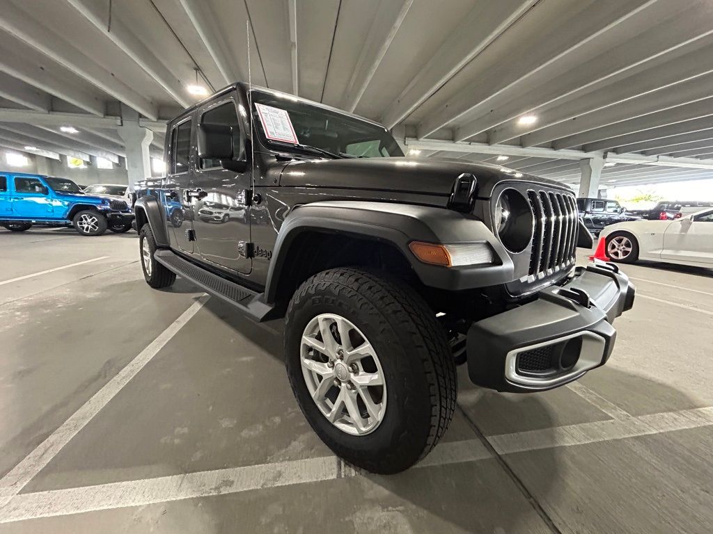 Certified 2023 Jeep Gladiator Sport S with VIN 1C6JJTAMXPL547622 for sale in Miami, FL