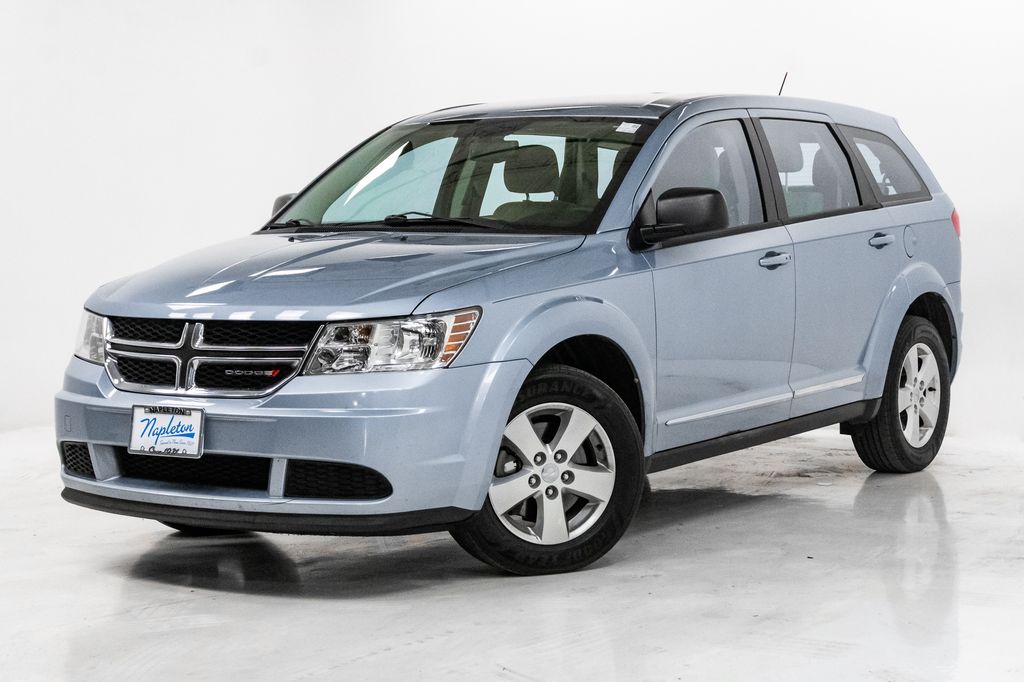 Winter Chill Pearlcoat 2013 Dodge Journey SUV / Crossover Front-Wheel Drive 4-Speed Automatic