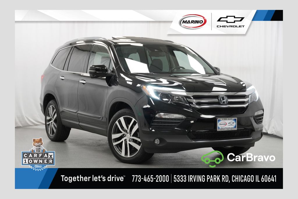 Black 2018 Honda Pilot SUV / Crossover All-Wheel Drive 9-Speed Automatic