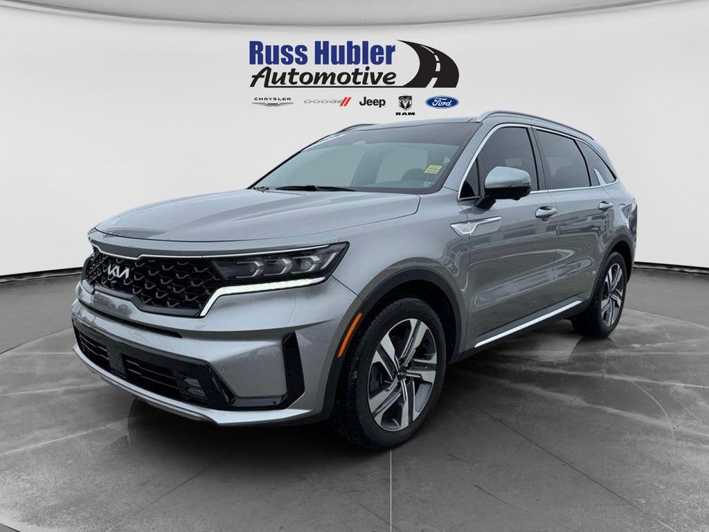 Steel Gray 2023 Kia Sorento Plug-In Hybrid SX Prestige AWD SUV / Crossover All-Wheel Drive 6-Speed Automatic