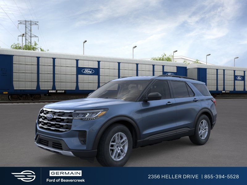 Vapor Blue 2026 Ford Explorer SUV / Crossover All-Wheel Drive Automatic