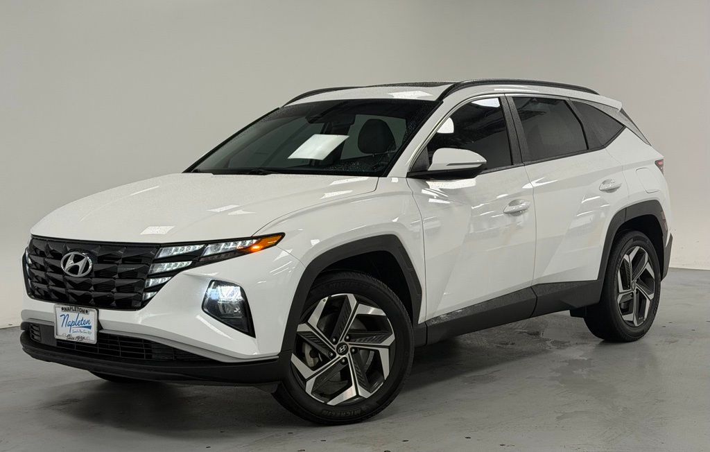 Serenity White Pearl 2023 Hyundai Tucson SEL AWD SUV / Crossover All-Wheel Drive 8-Speed Automatic