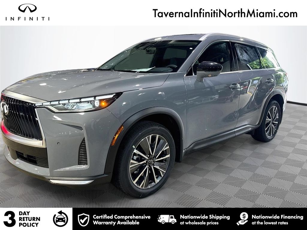 Harbor Gray 2027 INFINITI QX60 SUV / Crossover Front-Wheel Drive 9-Speed Automatic