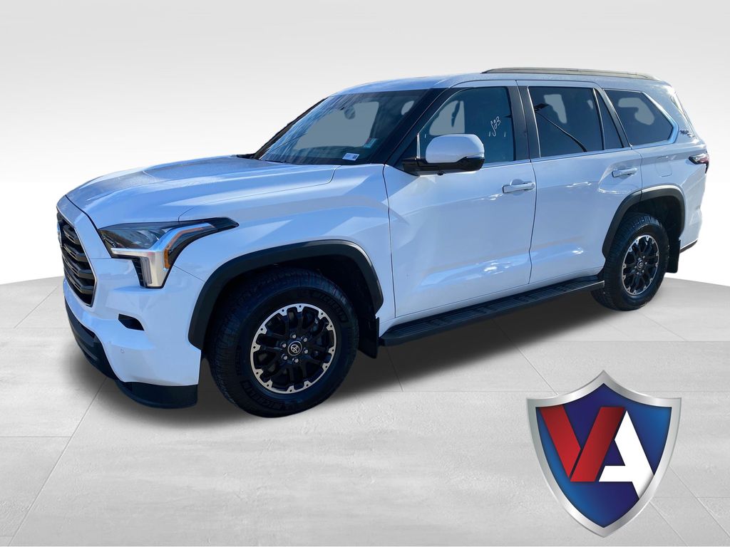 White 2025 Toyota Sequoia SUV / Crossover Four-Wheel Drive Automatic
