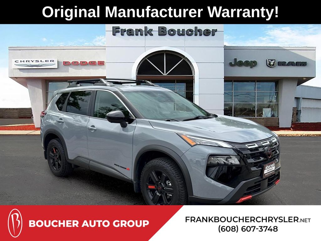 Boulder Gray Pearl 2025 Nissan Rogue SUV / Crossover All-Wheel Drive Continuously Variable Transmission
