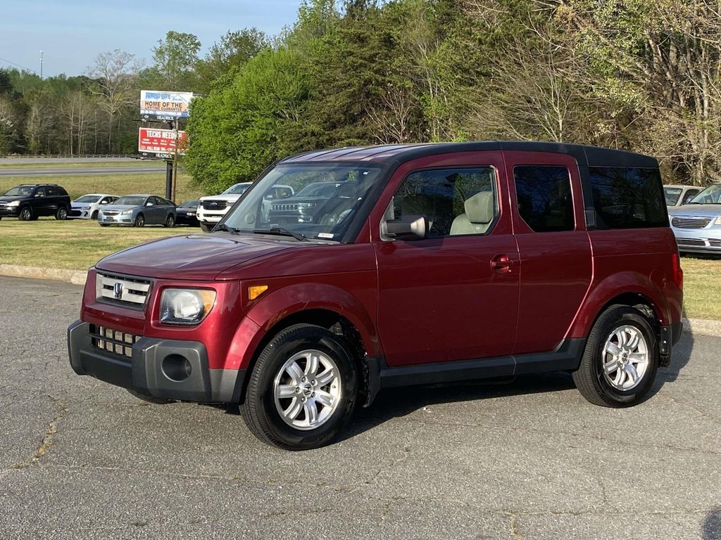 Orange (Tango Red Pearl) 2007 Honda Element EX AWD SUV / Crossover All-Wheel Drive 5-Speed Automatic