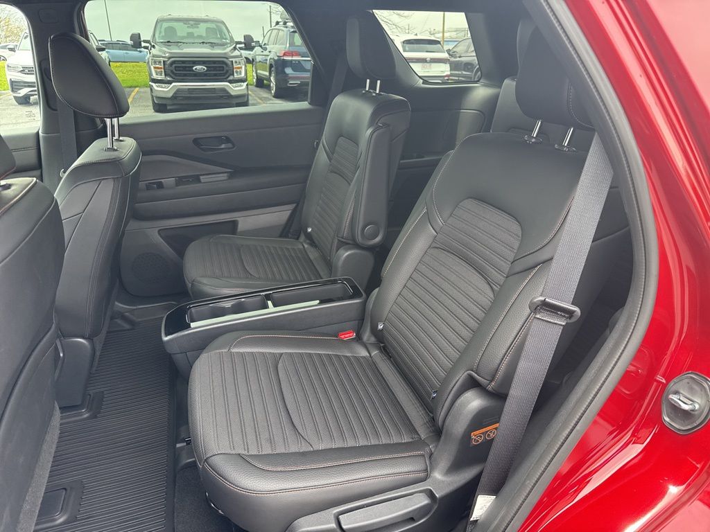2024 Nissan Pathfinder Rock Creek Red at South Hills Kia