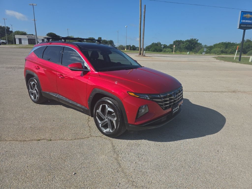 Calypso Red 2023 Hyundai Tucson Limited AWD SUV / Crossover All-Wheel Drive 8-Speed Automatic