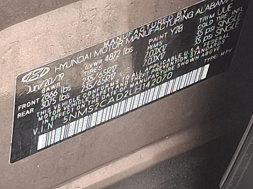 2020 Hyundai Santa Fe SE 25