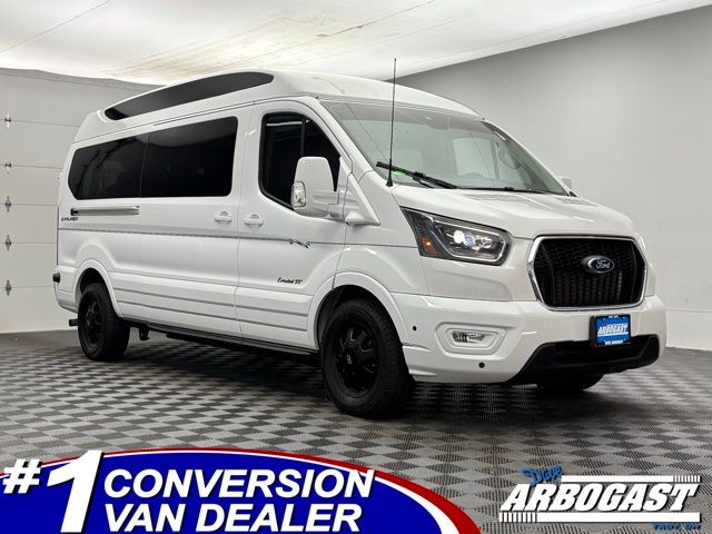 Oxford White 2024 Ford Transit Cargo 150 Low Roof AWD Van All-Wheel Drive