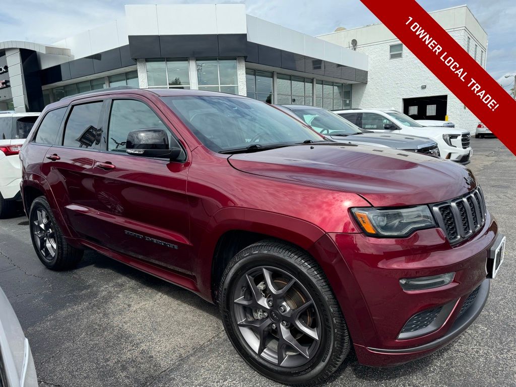 Velvet Red Pearlcoat 2020 Jeep Grand Cherokee SUV / Crossover Four-Wheel Drive 8-Speed Automatic