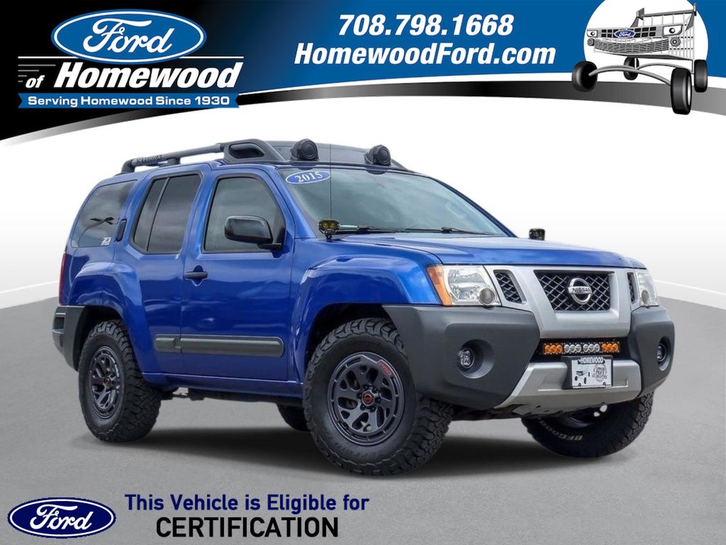 Blue Metallic 2015 Nissan Xterra SUV / Crossover 5-Speed Automatic