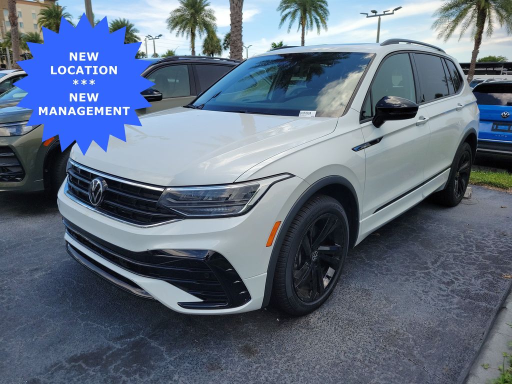Opal White 2023 Volkswagen Tiguan SUV / Crossover Front-Wheel Drive 8-Speed Automatic