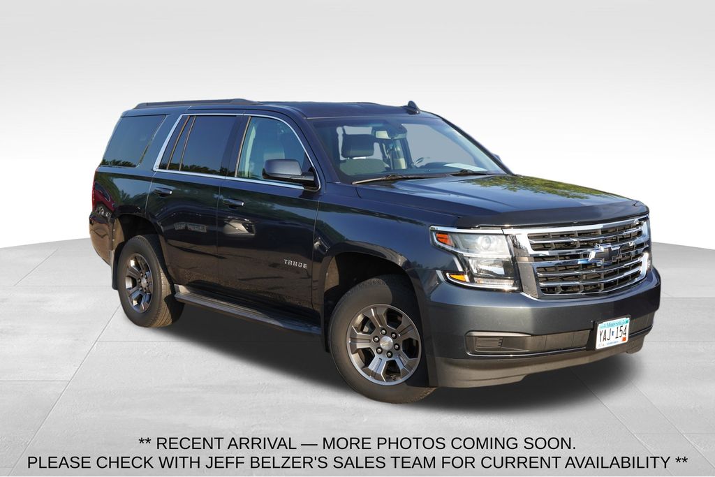 Shadow Gray Metallic 2019 Chevrolet Tahoe SUV / Crossover Four-Wheel Drive 6-Speed Automatic Overdrive