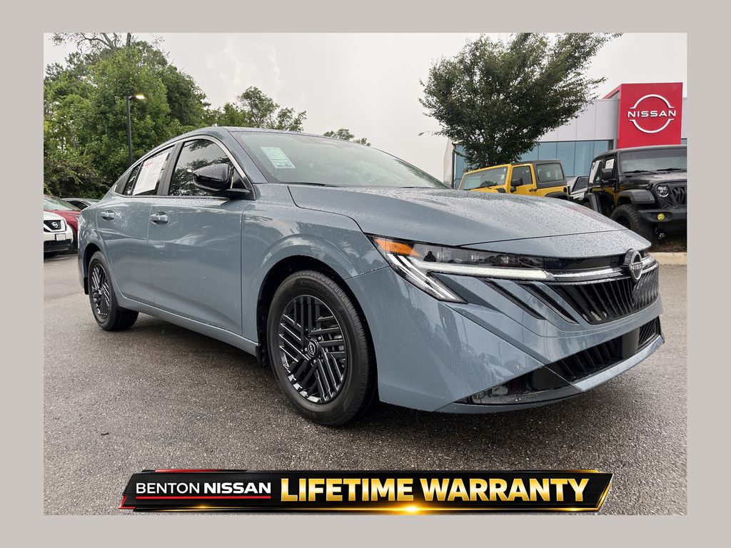 Atlantic Gray Metallic 2026 Nissan Sentra Sedan Front-Wheel Drive Continuously Variable Transmission